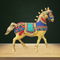 Brass Showpiece Running Horse Statue 4.32kg